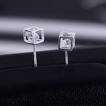 925銀針×魔方晶鑽×耳針