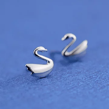 925銀針×小天鵝×耳針