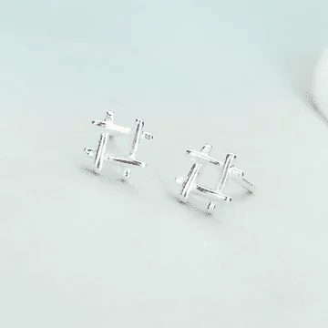 925銀針×井字號 Hashtag ×耳針