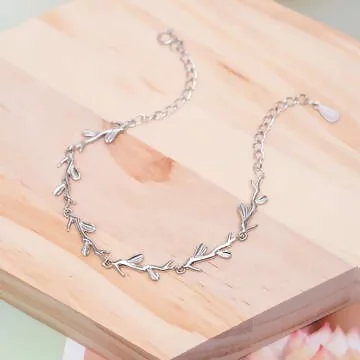 925銀飾×森林枝芽×手鍊