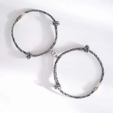 山盟海誓×磁吸拉繩手鍊×共二款