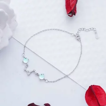 925銀飾&times;雙晶北斗七星&times;手鍊