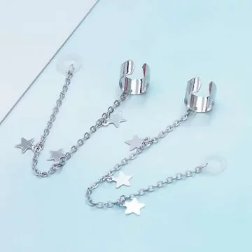 星星垂墜×無線耳機防丟U型耳骨耳夾