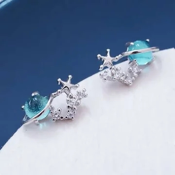 925銀針&times;眼底星空&times;耳針