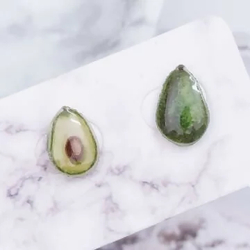小酪梨&times;磁吸耳夾/裝飾小物