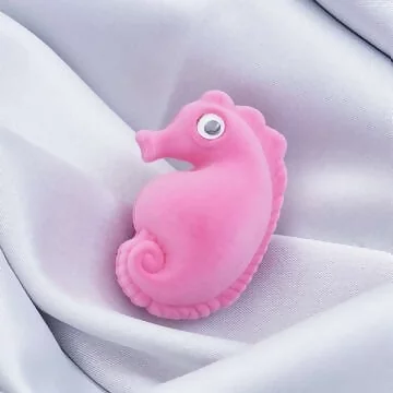 海馬寶寶×適用小耳釘/項鍊/手鍊×絨布盒