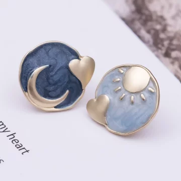 朝暮相思×不對稱吊墜耳環