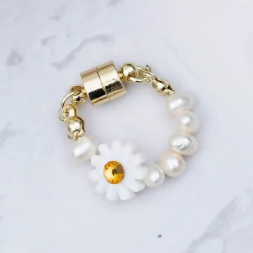 甜心小雛菊×單邊磁吸耳夾