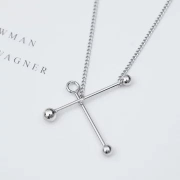 925銀飾&times;平衡點&times;鎖骨項鍊