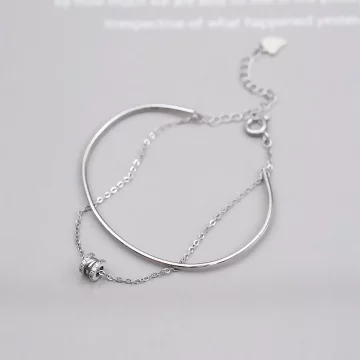 925銀飾&times;雙層小蠻腰&times;手環