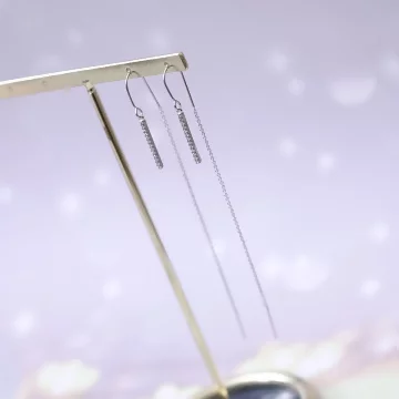 925銀針&times;U型一字長鑽&times;耳線