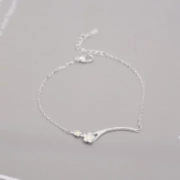 925銀飾×梅花枝芽×手鍊