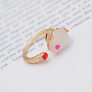 古風小兔×開口戒指