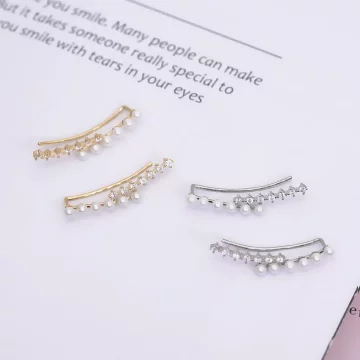 星辰珍珠飛絮&times;耳環&times;共二色