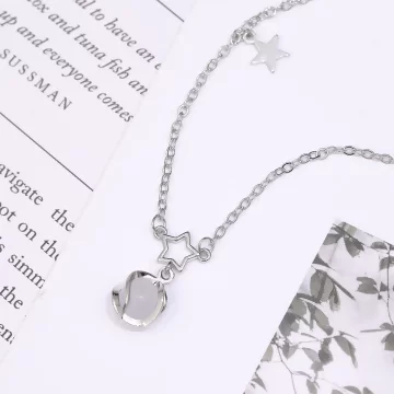 貓眼石星球&times;鎖骨項鍊