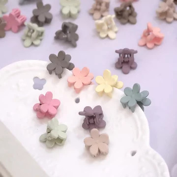 花朵造型小抓夾&times;五十套件髮夾組