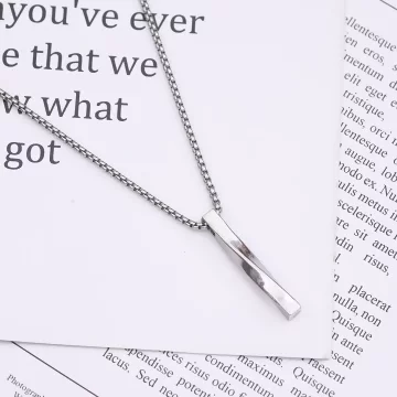 扭轉棒×中性長項鍊