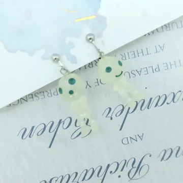 夜光幽靈×不對稱螺旋耳夾