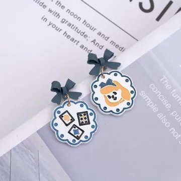 花邊夢遊仙境&times;不對稱耳環
