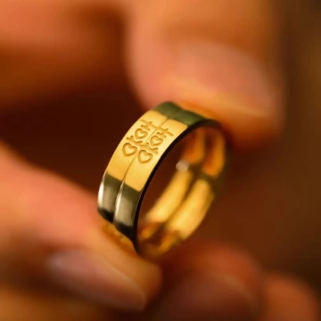 喜事成双&times;情侶對戒