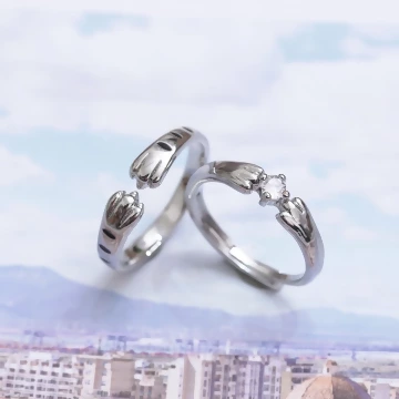 抱緊處理×情侶對戒