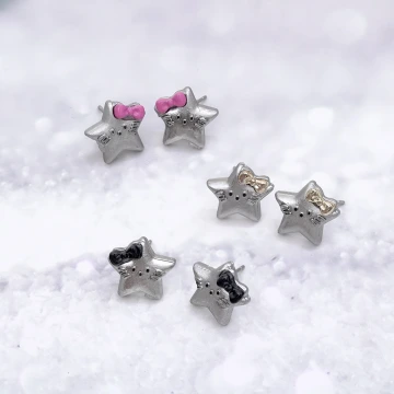 哈囉星星×吊墜耳環×共三色