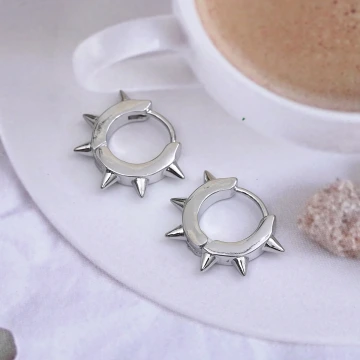 個性鉚釘×吊墜耳扣