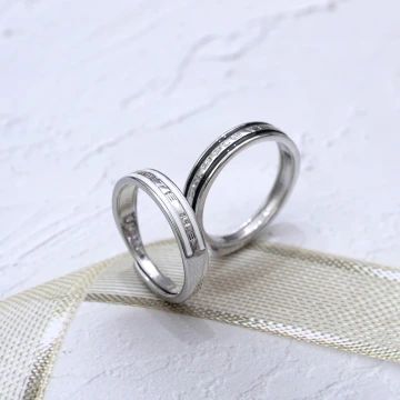 黑白情絲×情侶對戒