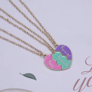 友情多巴胺×三套件閨蜜姐妹項鍊組