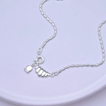 925銀飾×牛角風鈴×鎖骨項鍊