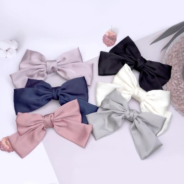經典緞帶蝴蝶結×蝴蝶夾×共六色