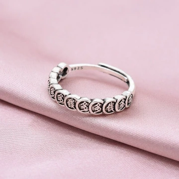 中式&times;錢多多&times;文字戒&times;開口戒指&times;中性戒