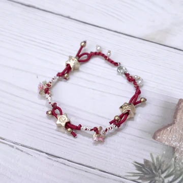 福蝶鴻運×彈性繩手鍊