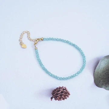 淡藍磷灰&times;手鍊