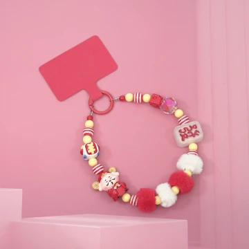 財神爺發財&times;手機腕帶掛繩