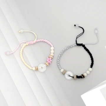 歲歲平安&times;拉繩手鍊&times;共二色