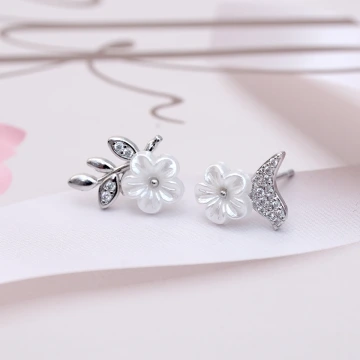 925銀針&times;鳥語花香&times;耳環