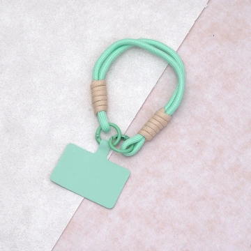 雙線素繩&times;手機腕帶掛繩&times;綠色