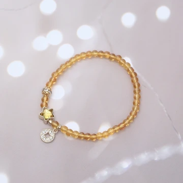 財星高照&times;固定式串珠手鍊