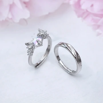蝶吻月光&times;情侶對戒