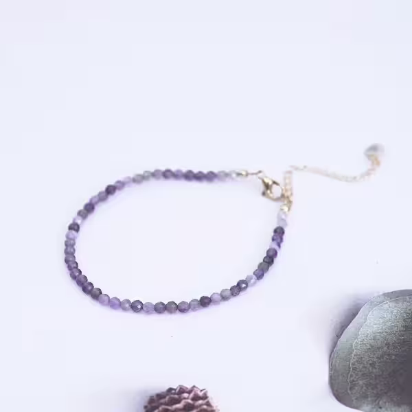 紫晶蘿蘭×手鍊