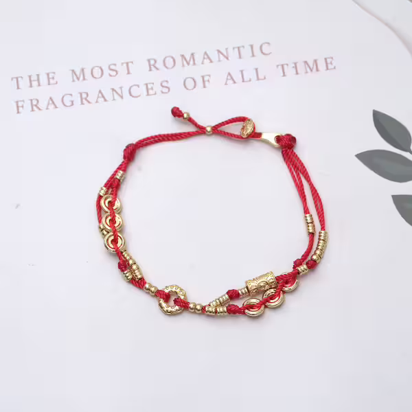 招財進寶&times;抽繩手鍊
