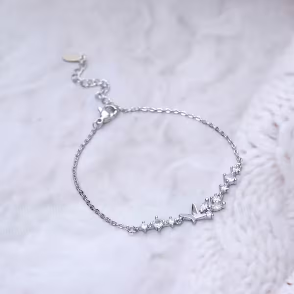 925銀飾&times;溫捥細蝶&times;手鍊