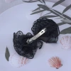 點點蕾絲薄紗蝴蝶結×蝴蝶髮夾×共二色-第4張