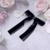雙層飄帶長尾蝴蝶結×蝴蝶髮夾×共二色-第2張