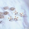白色火狐狸×吊墜耳環-第5張