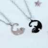 316鋼飾×抱團取暖×閨蜜情侶項鍊組-第5張