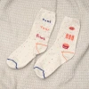 快樂薯條&times;中筒襪&times;二雙套件襪子組-第4張