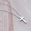 316鋼飾&times;十字架&times;項鍊&times;銀色-第1張
