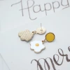可愛荷包蛋×吊墜耳環-第3張